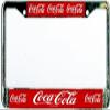 212 Main 038-1037-00 Coca-Cola Metal License Plate Frame Free Screw Caps with This Frame view 1