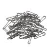 Aymzbd 50 Hawaiian Snaps with Swivel for Saltwater Fishing, 34mm view 1