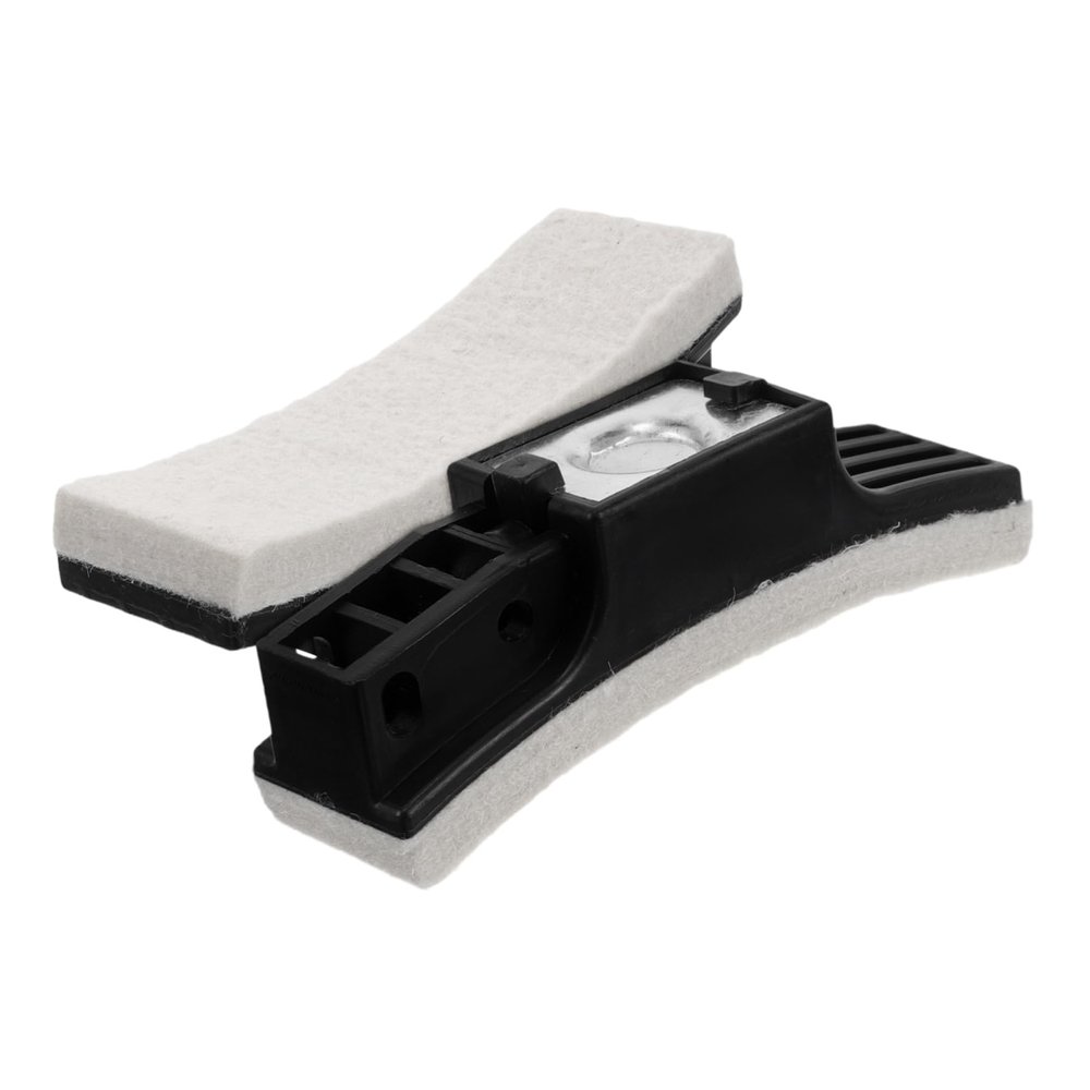 Parliky 2pcs Fitness Bike Brake Pads Wool Brake Blocks for Spinning Bikes Compact Design for Smooth Braking Essential Replacement Parts for Home Gym Use