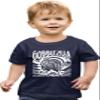 3T Navy Toddler Gobblezilla Funny Thanksgiving Monster Toddler T-Shirt view 1
