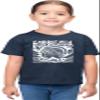 3T Navy Toddler Gobblezilla Funny Thanksgiving Monster Toddler T-Shirt view 2