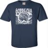 3T Navy Toddler Gobblezilla Funny Thanksgiving Monster Toddler T-Shirt view 4