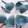 3PC Front Closure Bras Women, Wireless Post-Surgery Bra, High Support Push Up Brassiere, Breast Lift Comfort Everyday Bras view 4