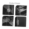 CAXUSD Multifunctional Jewelry Holder Box Rotating Plate for Necklaces Bracelets Rings Earrings Watch view 3