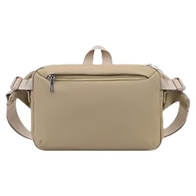 BLULILY Fashion Shoulder Bag for Men and Women Large Waist Bag Chest Pack with Adjustable Strap PU Crossbody Purse for Travel
