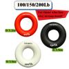 ActivegoodsCo Hand Exerciser Silicone Ring  Ideal for Hands,Wrists, Forearm Rehabilitation, Stress Relief, Strength Training|10-200lb Resistance Levels|Diameter 2.5"&3.5"|Sets, Singles, Bulk (Colors may vary from images shown, #5 Set 100-150-200Lb) view 2