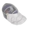 FLEXMAN Fencing Mask, Fencing Epee Mask, Steel Mesh Waterproof Lining Sword Face Guard Protection for Competitions Sports Activities (XL) view 4