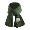 Ruby&Tang Kids Green Scarf Winter Warm Soft Children Knit Cotton Toddler Classic Scarves For Boys Girls 1-6Years view 1