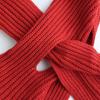 Ruby&Tang Kids Green Scarf Winter Warm Soft Children Knit Cotton Toddler Classic Scarves For Boys Girls 1-6Years view 2