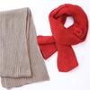 Ruby&Tang Kids Green Scarf Winter Warm Soft Children Knit Cotton Toddler Classic Scarves For Boys Girls 1-6Years view 4