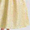Women's Sexy Stylish Sleeveless Wrap Dress Bodycon Evening Prom Party Dress Slim Fit Wedding Guest Dresses (Yellow,Small) view 3