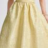 Women's Sexy Stylish Sleeveless Wrap Dress Bodycon Evening Prom Party Dress Slim Fit Wedding Guest Dresses (Yellow,Small) view 4