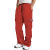 Baggy Cargo Pants Men Casual Drawstring Waist Open Bottom Sweatpants Lightweight Loose Fit Work Pants Multi Pockets Camping Hiking Pants Mens Lightweight Outdoor Work Pants Mens Stretch Travel Pants view 1