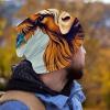 Farm Cow Florals Beanie Hats for Women Men Slouchy Beanies Winter Hats Skull Cap Warm Velvet Cancer Headwear view 4