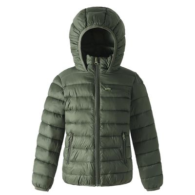 AIMISYOU Winter Lightweight Puffer Jacket Size 8-9 Years Old Kids Boy Hooded Warm Coats