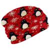 Christmas Penguins Snowflake Slouchy Beanies for Women Men Winter Hats Skull Cap Soft Warm Beanie Hat Skull Beanies view 1