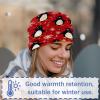 Christmas Penguins Snowflake Slouchy Beanies for Women Men Winter Hats Skull Cap Soft Warm Beanie Hat Skull Beanies view 3