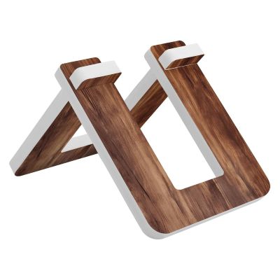 NHYDSPQ Bicycle Floor Type Parking Rack Stand,Brown Wood Grain Print Pvc Bike Stand,Balancing Bike Display Stand for Indoor Outdoor