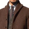 QOAAIE Mens Shawl Collar Cardigan Sweaters Button Down Loose Fit Knitwear with Pockets Open Front Sweaters Winter Outwear (Khaki,XX-Large) view 2