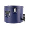 5.3 Gallon Insulated Beverage Cooler Dispenser with Stainless Steel Interior and Spout, Portable Sports Cooler for Camping, Hot Drink Dispenser for Hot Tea & Coffee, Cold Milk, Water, Juice (Blue) view 1