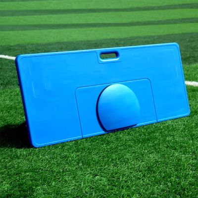 KHZKHC Soccer Rebounder Board, Soccer Rebounder Passing Wall, Station Football Rebound Board, for Ball Passing, Bounce Back Training, Control Skills Training