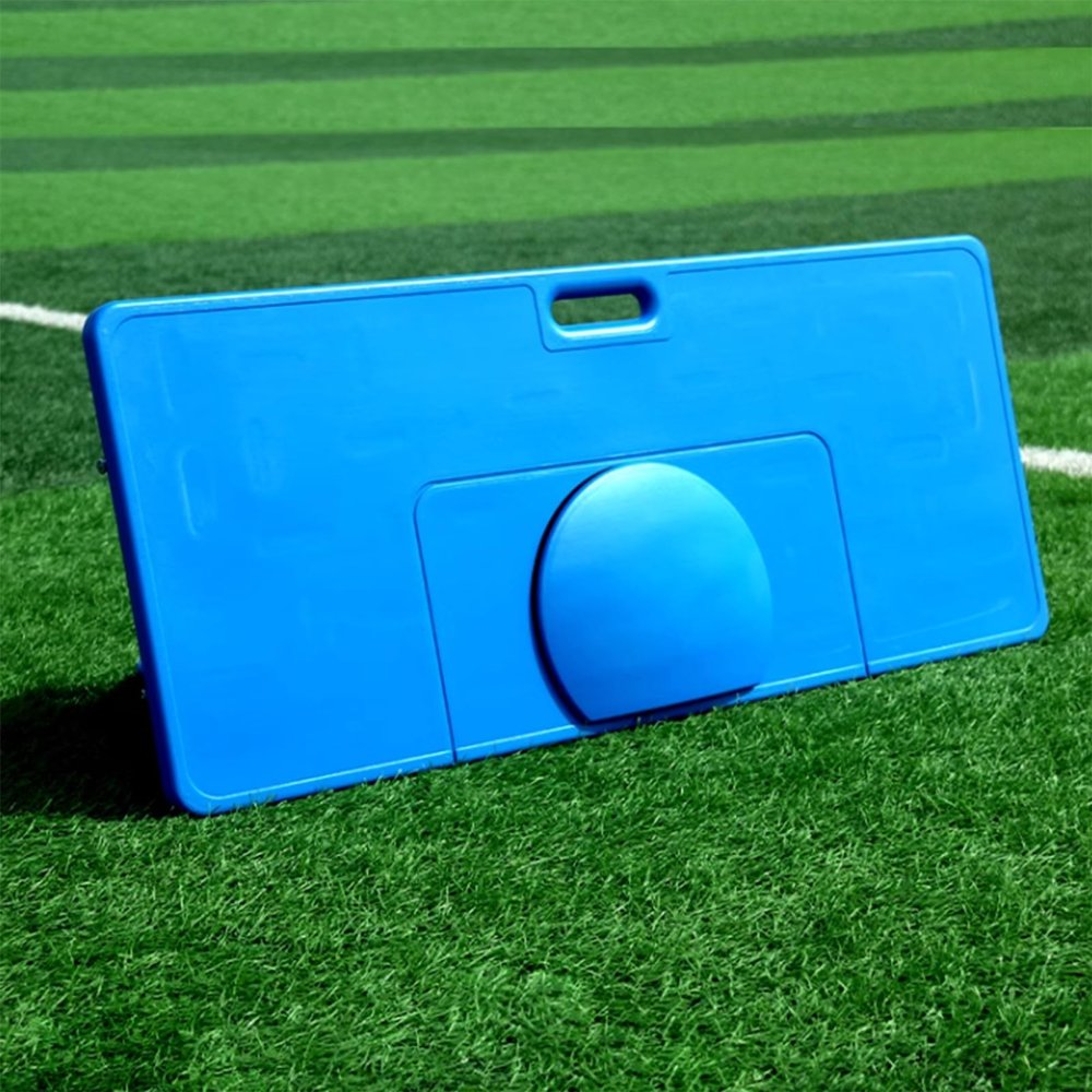 KHZKHC Soccer Rebounder Board, Soccer Rebounder Passing Wall, Station Football Rebound Board, for Ball Passing, Bounce Back Training, Control Skills Training