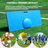 KHZKHC Soccer Rebounder Board, Soccer Rebounder Passing Wall, Station Football Rebound Board, for Ball Passing, Bounce Back Training, Control Skills Training view 2