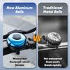 Bike Bell, 100 db, Waterproof and Rustproof Aluminum, Suitable for Bicycle, Scooter, Tricycle, Mountain Bike (Blue) view 4