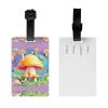 Fantasy Dream Mushroom Luggage tag, Travel Luggage tag, Children's School Bag, Sports Bag, Briefcase, Golf Bag Privacy tag view 2