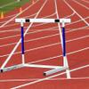 DLYZAYE Track and Field Hurdles for Adult Athletes, Adjustable Height 30-42In Agility Hurdles, Outdoor Workout Training Pole Set, Professional Hurdle