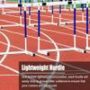 DLYZAYE Track and Field Hurdles for Adult Athletes, Adjustable Height 30-42In Agility Hurdles, Outdoor Workout Training Pole Set, Professional Hurdle view 2