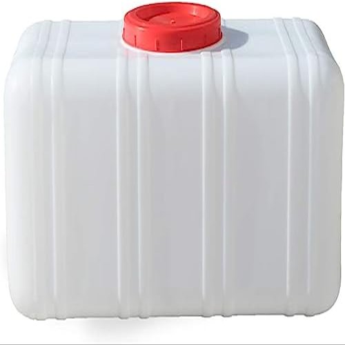 Food-Grade Plastic Car Water Storage Container Faucet with Lid Rectangular Rainwater Collection Bucket Household Water Tank