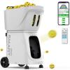 PUSUN PP-SMARTPro Pickleball Machine - Professional Auto Ball Server with APP Control, 20 Landing Points & Dink Training, Smart Pickleball Launcher with Multi-Angle System (4-6H Runtime) (White) view 1