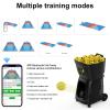 PUSUN PP-SMARTPro Pickleball Machine - Professional Auto Ball Server with APP Control, 20 Landing Points & Dink Training, Smart Pickleball Launcher with Multi-Angle System (4-6H Runtime) (White) view 2