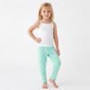 JARMAKO Toddler Girls' Cotton Pants with Lettuce Hem, 4-Pack Leggings, Pastel Dreams, 4T view 2