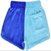 iscream Big Girls Bright Color Block Silky Soft Plush Shorts - Lightning Bolt, Large (14) view 3