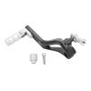 Zohisin Gear Shifter Pedal Lever CNC Aluminum Folding Toe Peg Pedal Silver for 400 z400 -Slip Sturdy Ergonomic Daily Riding Easy Installation view 1