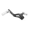 Zohisin Gear Shifter Pedal Lever CNC Aluminum Folding Toe Peg Pedal Silver for 400 z400 -Slip Sturdy Ergonomic Daily Riding Easy Installation view 2