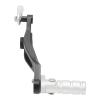 Zohisin Gear Shifter Pedal Lever CNC Aluminum Folding Toe Peg Pedal Silver for 400 z400 -Slip Sturdy Ergonomic Daily Riding Easy Installation view 3