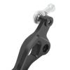 Zohisin Gear Shifter Pedal Lever CNC Aluminum Folding Toe Peg Pedal Silver for 400 z400 -Slip Sturdy Ergonomic Daily Riding Easy Installation view 4