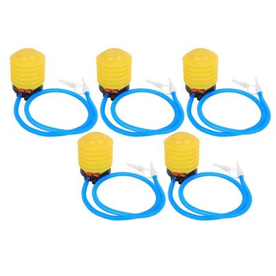 Foot Air Pump 4.5 Inch 5PCS, Balloon Pump, Bellows Foot Pump, Portable Plastic Foot Pump, for Balloons, Yoga Balls, and Home Outdoor Use Wedding Festivals