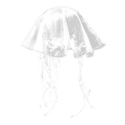 Bachelorette Party Bridal Veil Short Veil Headscarf Bride Bridal Shower Wedding Night Bridal Veil Bride