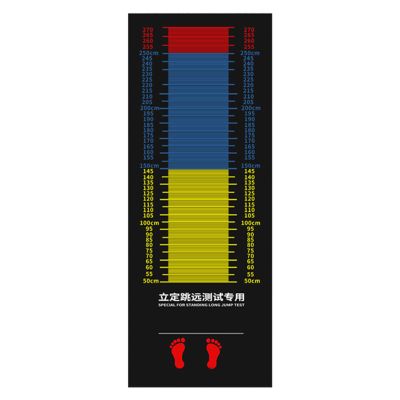Standing Jumping Mat Long Jump Mat, Workout Training Rubber Pad, Fitness Practice Exercise Mats, Wear-resistant Jump Rope Mat, for Gym School Home Exercise (Adult)