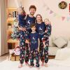 YRAETENM Christmas Pajamas for Family Family Xmas Matching Pajama Sets Short Sleeve Tee and Bottom Loungewear Holiday Jammies view 4