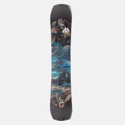 Jones Mountain Twin Split Snowboard Black Blue 160