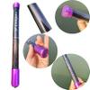 Tenkara Rod Carbon Fiber Telescopic Fishing Rod Portable Ultralight Fishing Tenkara Rod Collapsible Bass Crappie Full Kit Fishing Pole All Waters Bamboo (Purple Hand Rod, 17.7ft&5.4m) view 3