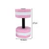 FytStycale Water Dumbbell Bar for Aquatic Fitness, Pink view 4