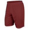 Dynamic Tricot Mesh Shorts, 9" Inseam, Adult 2X-Large, Cardinal view 1