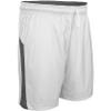 Champro Swish Reversible Basketball Shorts, Men's Medium, Charcoal, White view 2