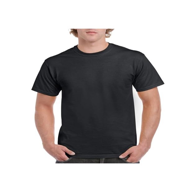 Gildan Blank Cotton T-Shirt 1-Pack Black